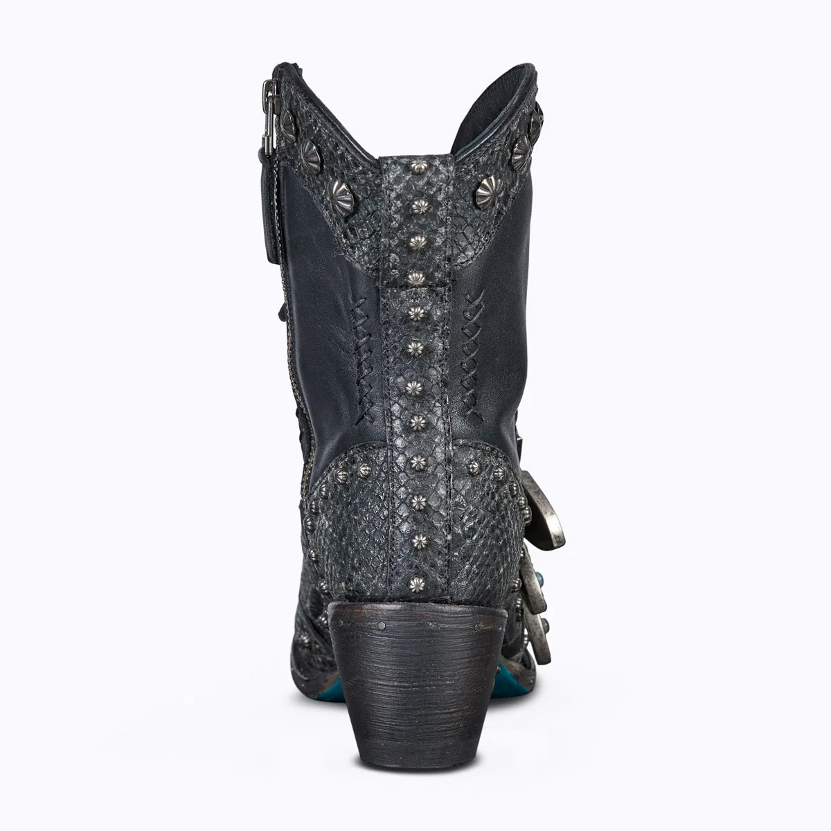 Showdown Bootie Black Mamba PS3 - Black Leather Boot
