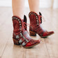 Smoldering Ruby Showdown Boots
