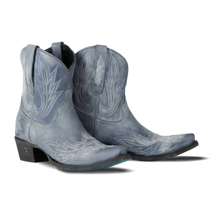 Lexington Bootie - Washed Denim