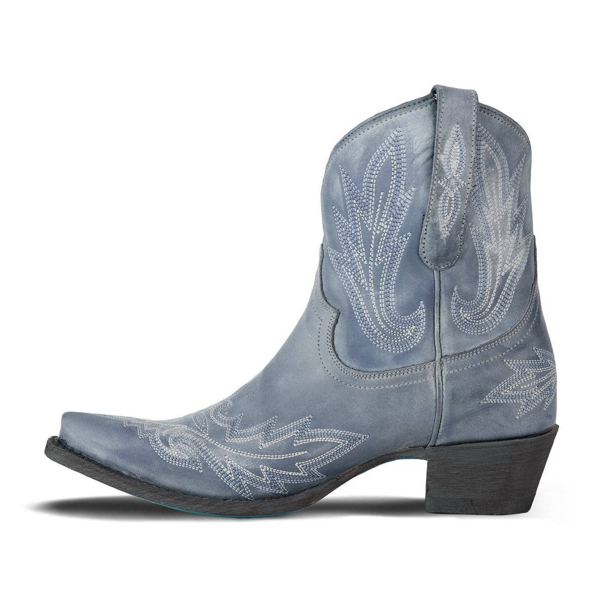 Lexington Bootie - Washed Denim