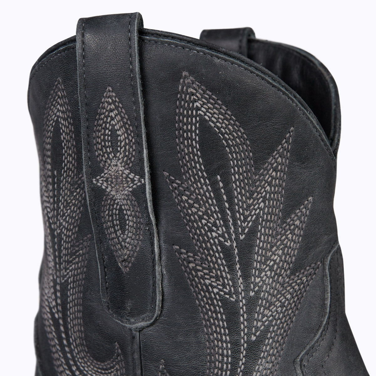 Lexington Bootie - Distressed Jet Black