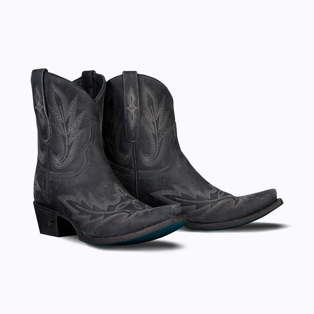 Lexington Bootie - Distressed Jet Black