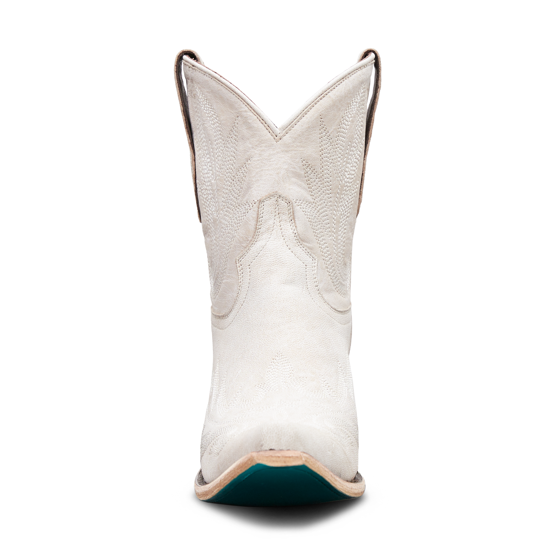 White Lexington Bootie - Ceramic Crackle