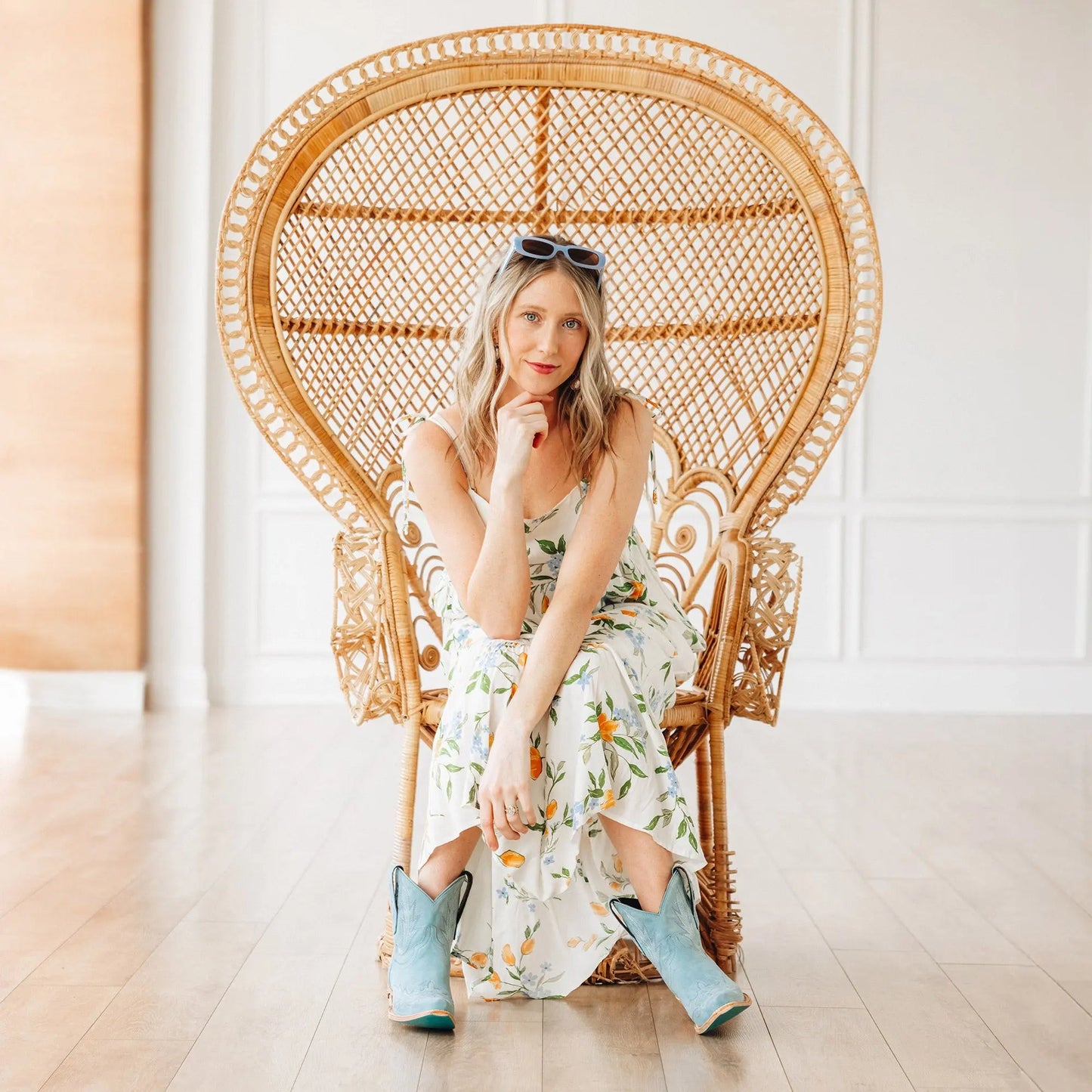 Lexington Bootie - Powder Blue