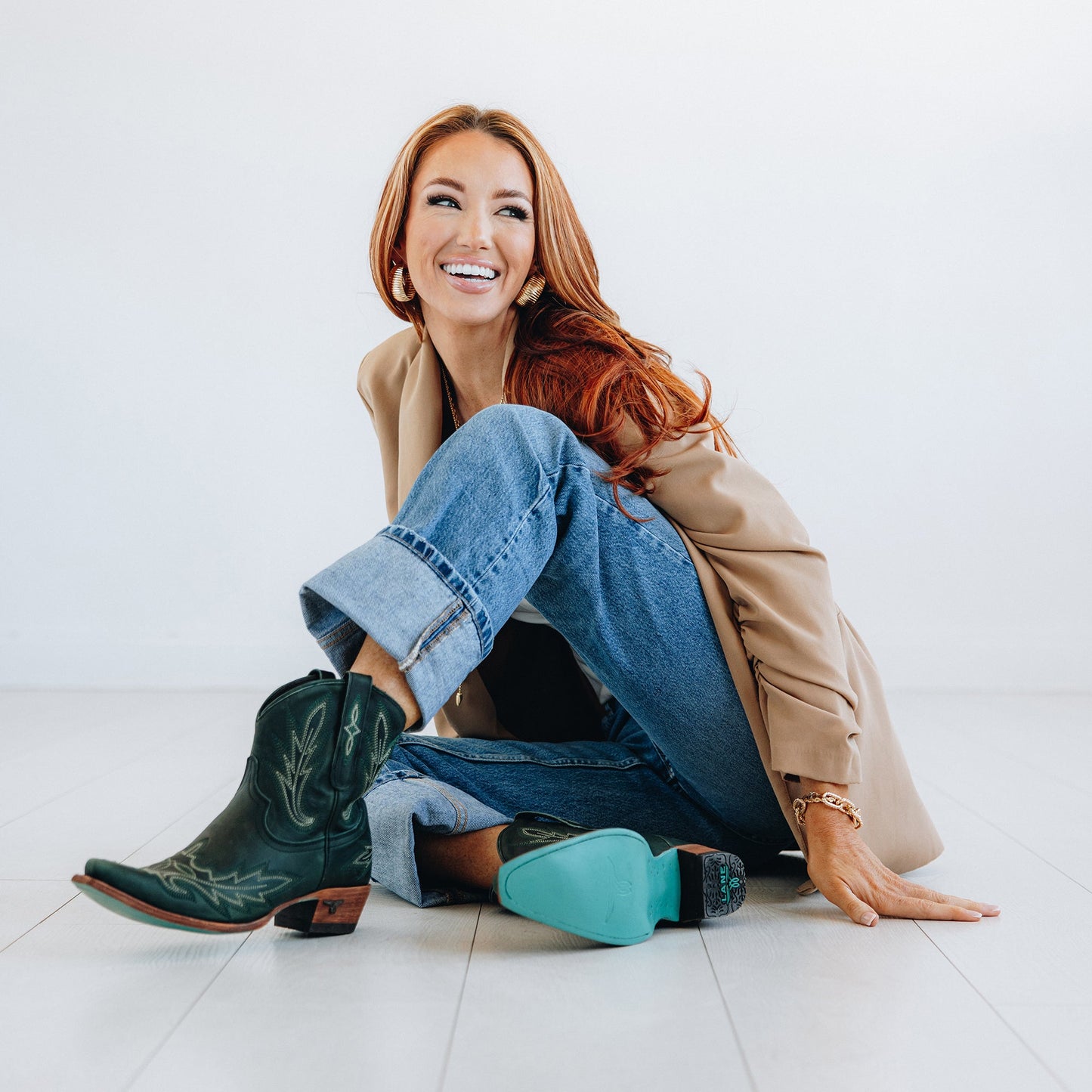 Lexington Bootie - Emerald Green