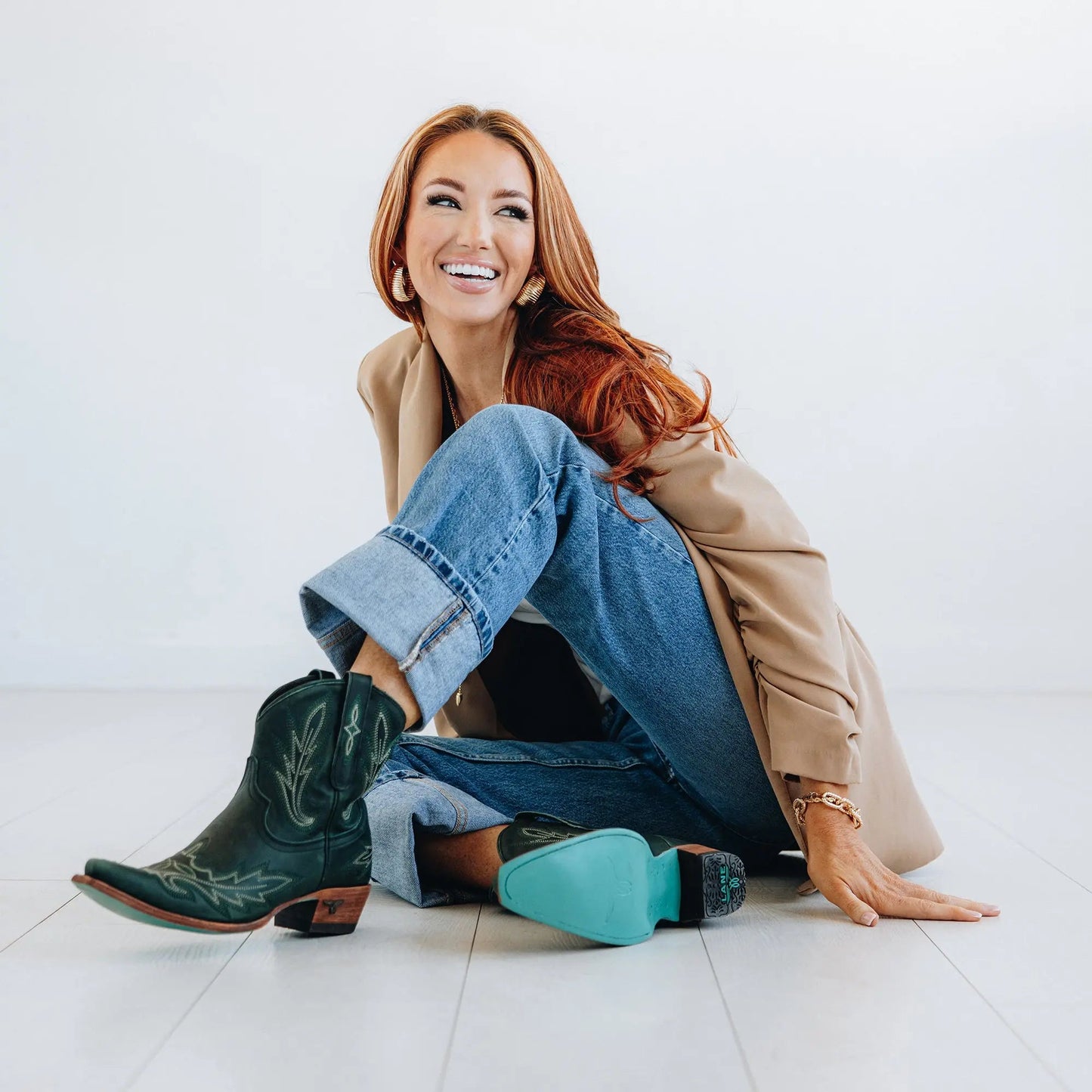 Lexington Bootie - Emerald Green