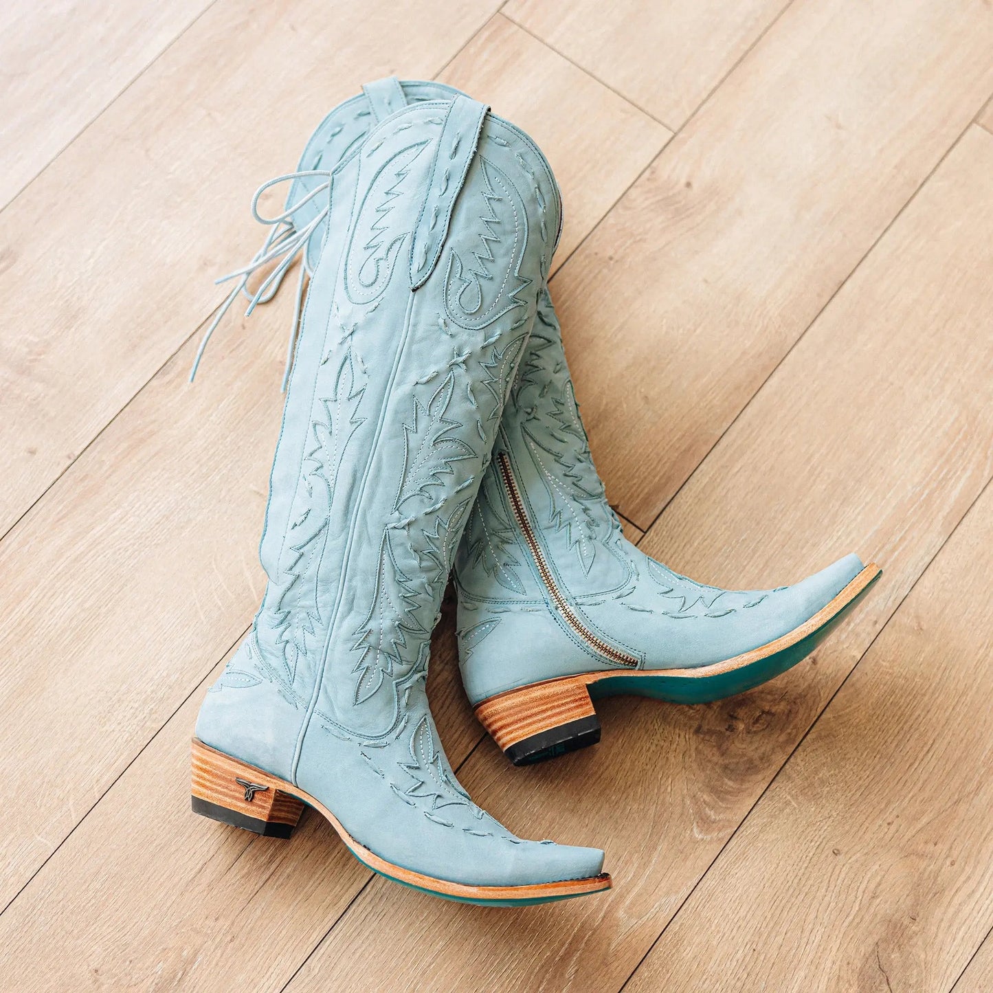 Reverie Knee High Corset - Powder Blue