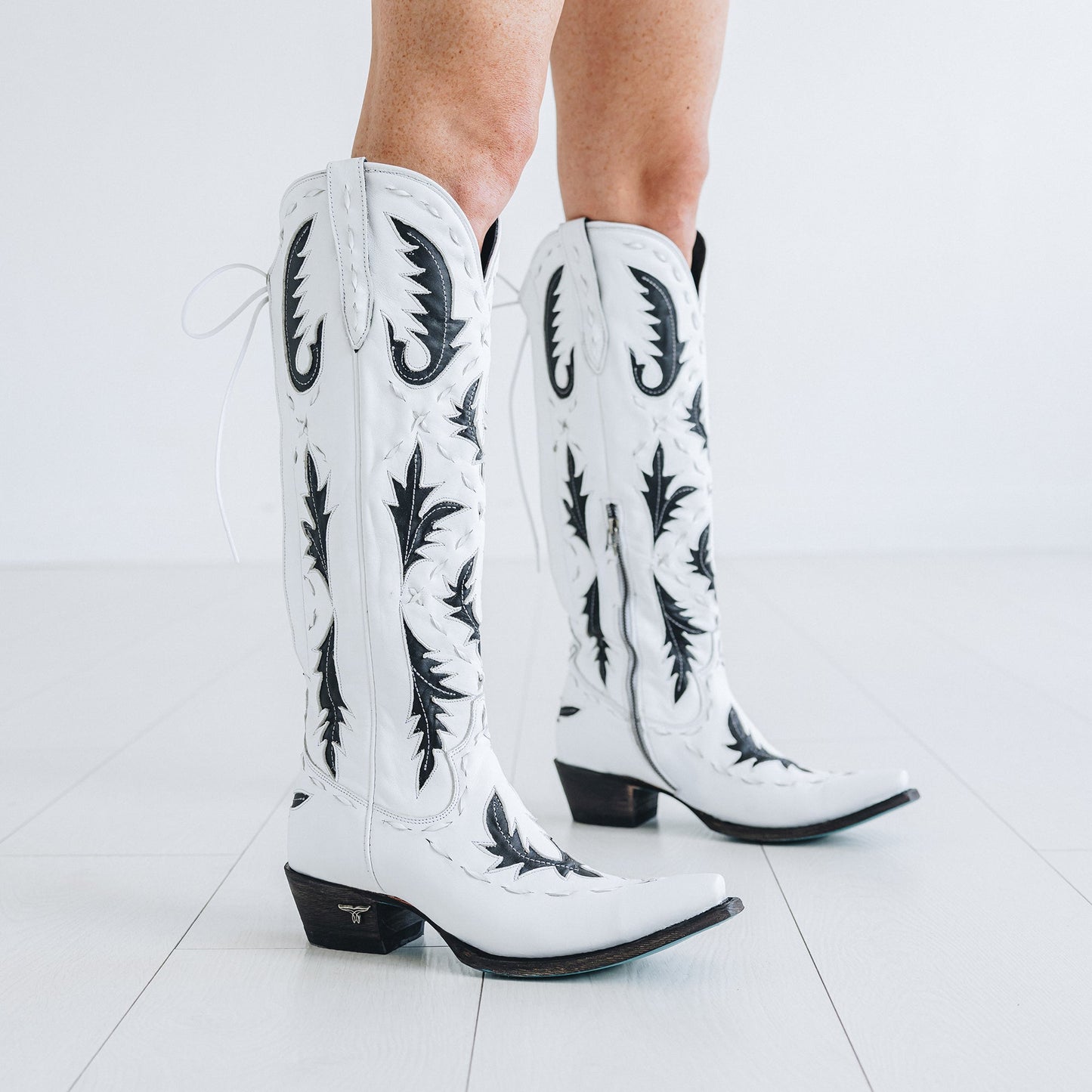 Reverie Knee High Corset - Newsprint