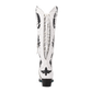 White Reverie Newsprint PS3 Cowboy Boot