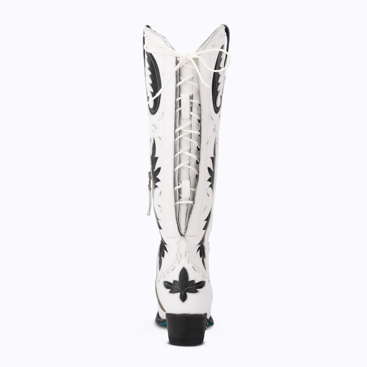 Reverie newsprint PS3 cowboy boot
