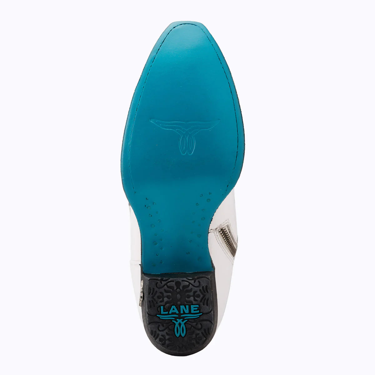 Lane Reverie white boot sole view