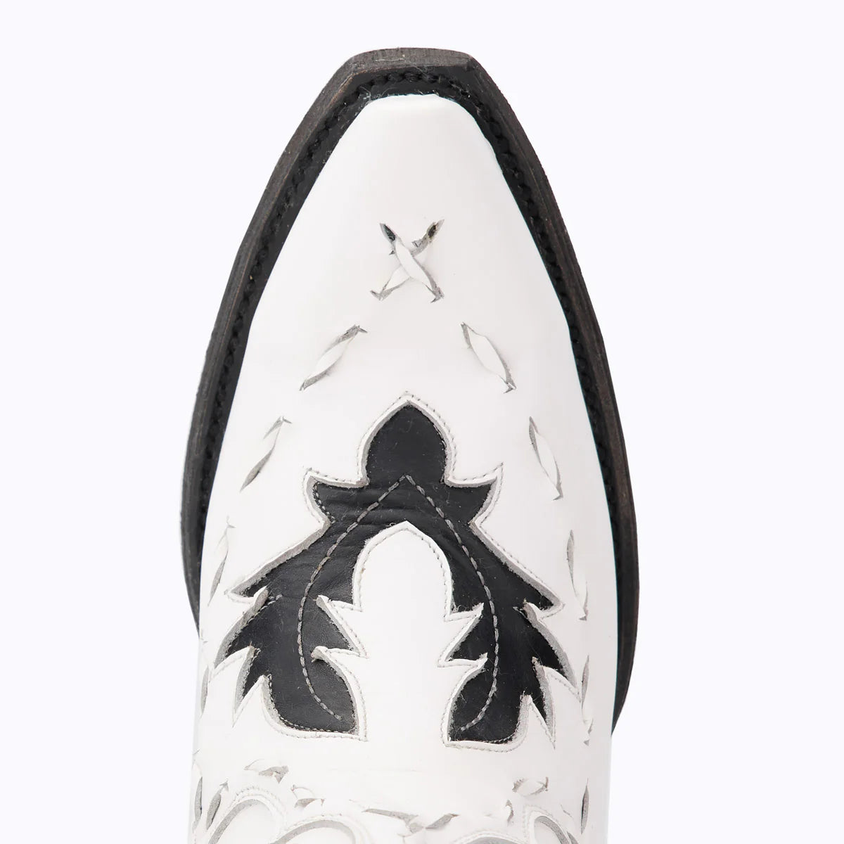 Reverie Newsprint Boot Toe Detail