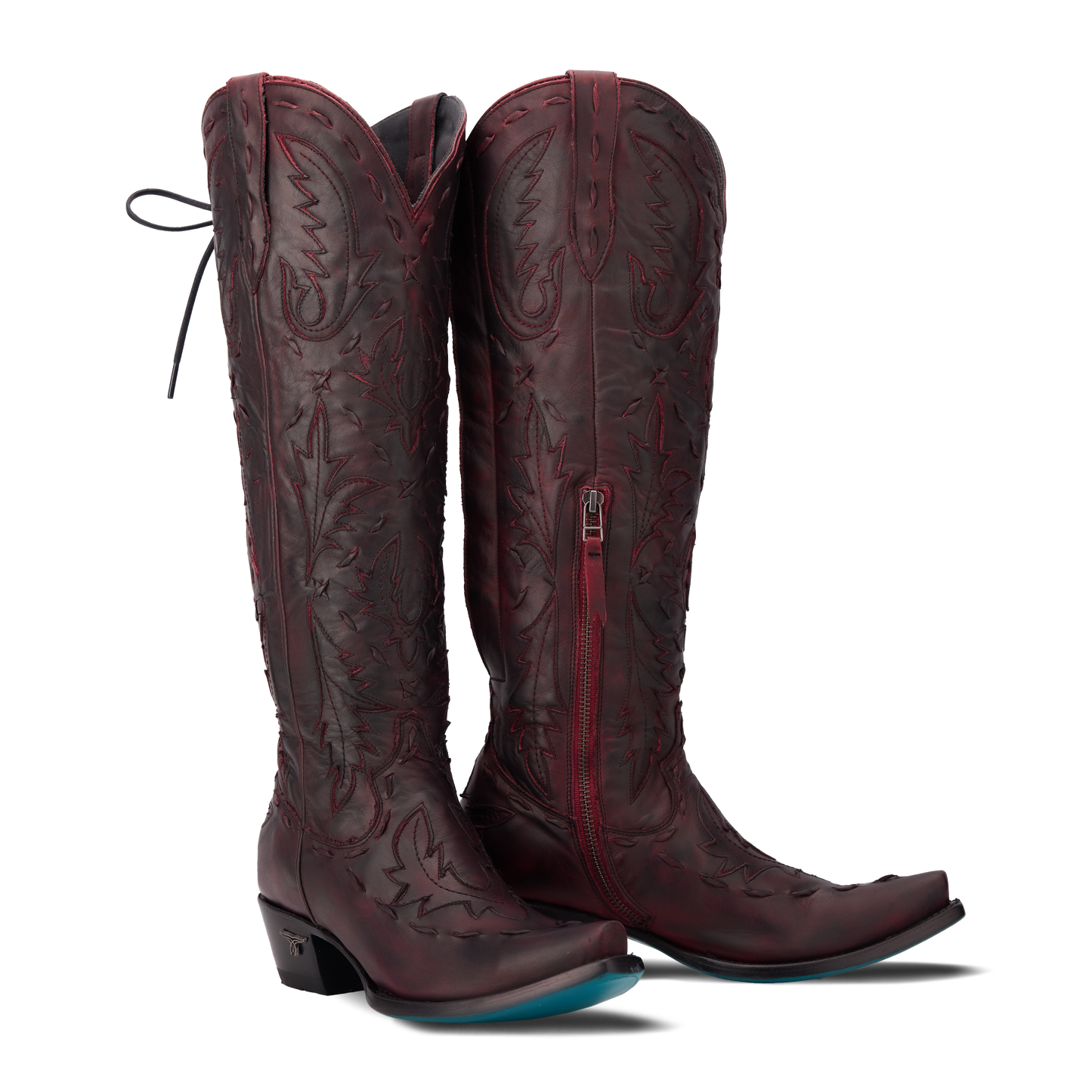 Reverie Knee High Corset - Black Cherry
