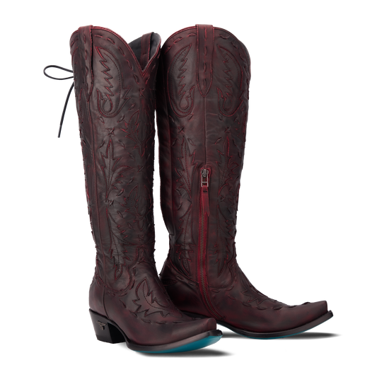 Black Cherry Reverie Cowboy Boots