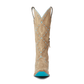Reverie Latte Suede Powder Blue Cowboy Boot