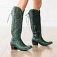Reverie Knee High Corset - Emerald Green