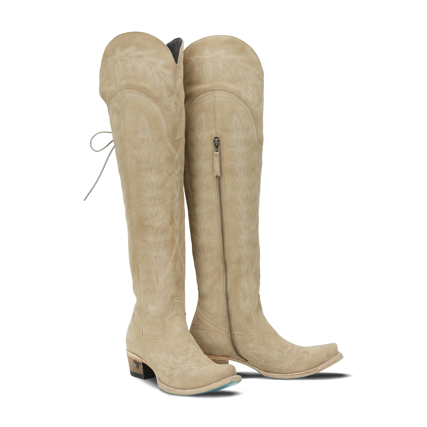 Lexington OTK Corset - Latte Suede