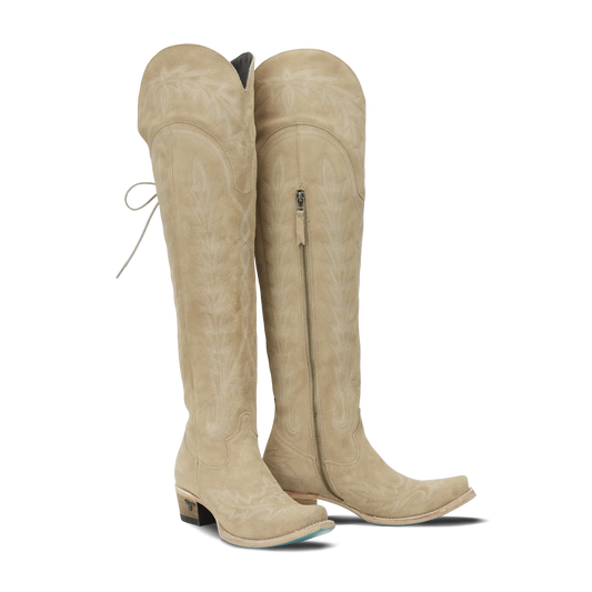 Lexington OTK Corset - Latte Suede