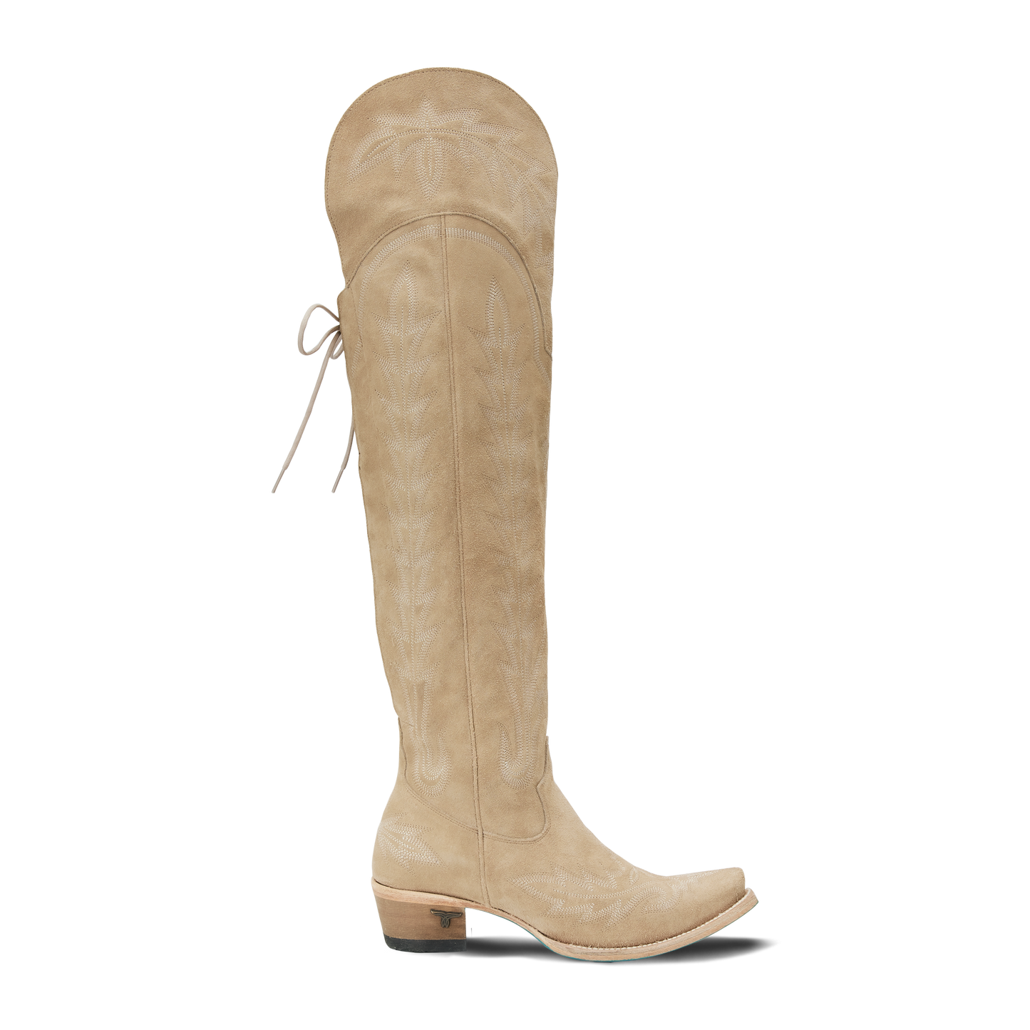 Lexington OTK Corset - Latte Suede