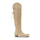 Lexington OTK Corset - Latte Suede