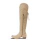 Lexington OTK Latte Boots