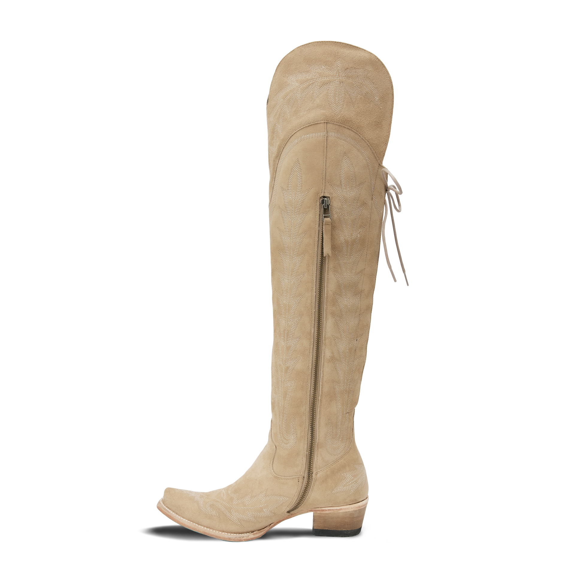 Lexington OTK Latte Boots