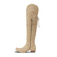 Lexington OTK Corset - Latte Suede