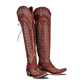Lexington OTK Corset - Smoldering Ruby