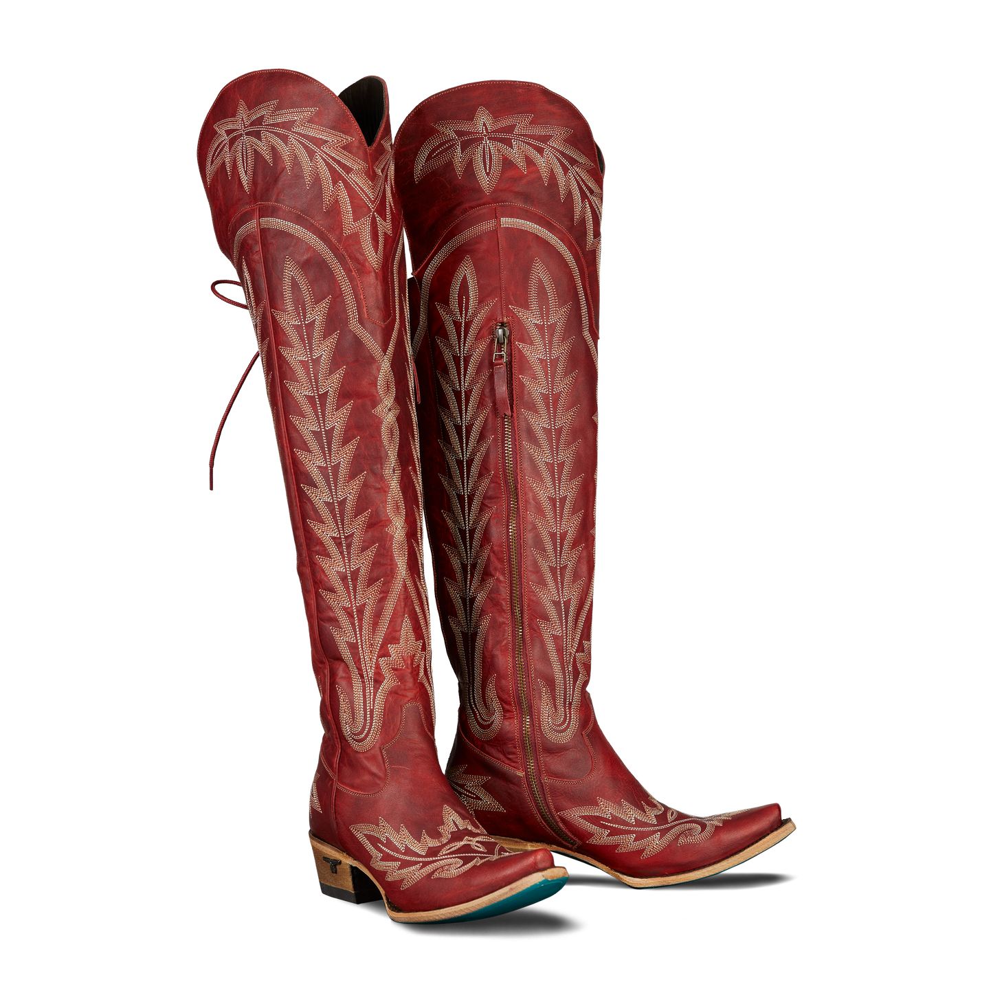 Smoldering Ruby Lexington OTK Boots