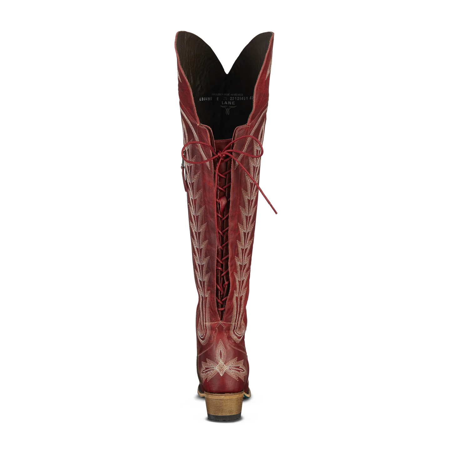 Lexington OTK Corset - Smoldering Ruby