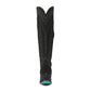 Lexington OTK Corset - Black Suede