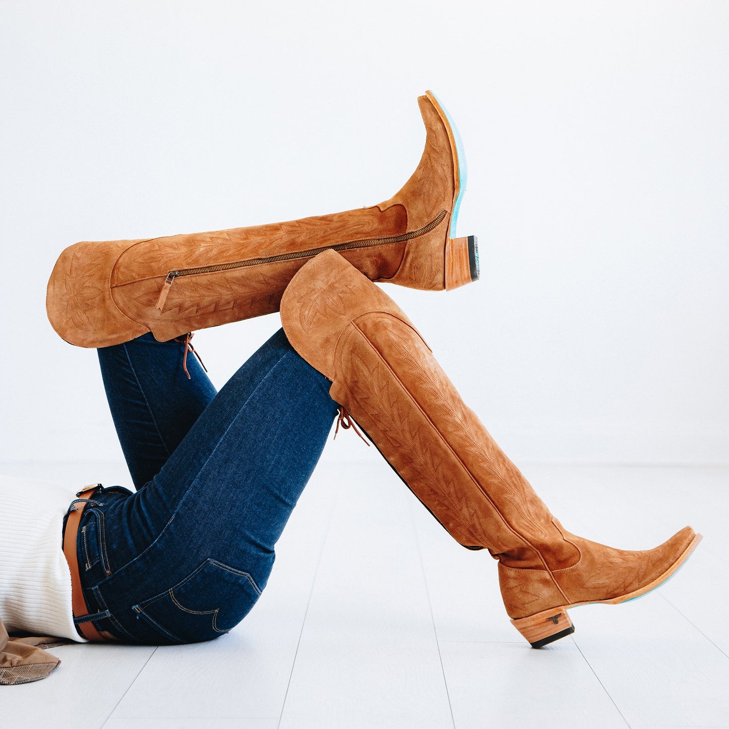 Lexington OTK Corset - Toffee Roughout