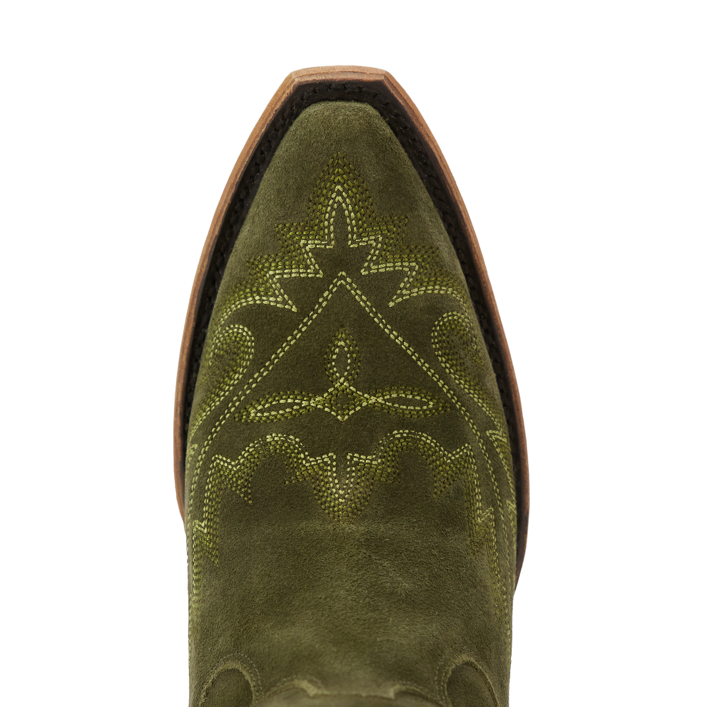 Lexington OTK Corset - Olive Suede