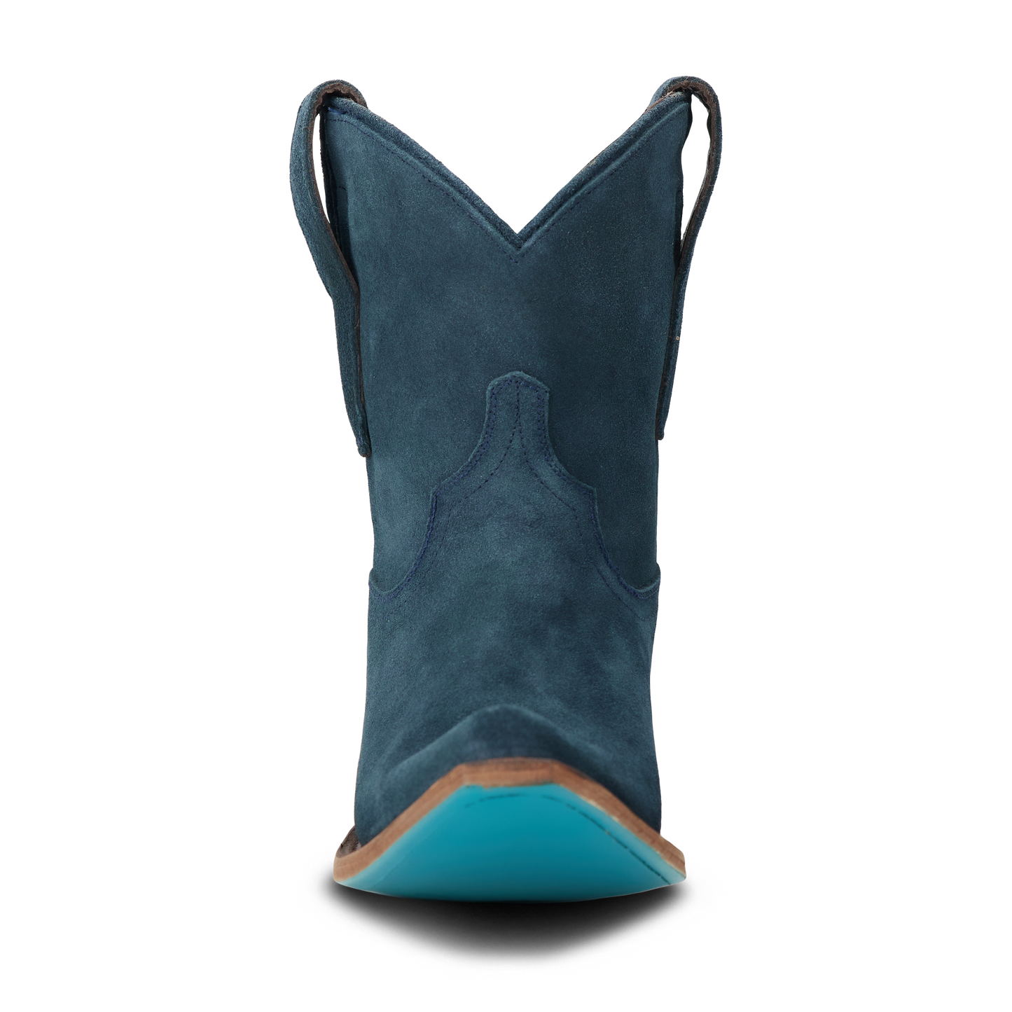 Emma Jane Bootie - Navy Suede