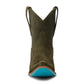 Emma Jane Bootie - Olive Suede