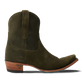 Emma Jane Bootie - Olive Suede