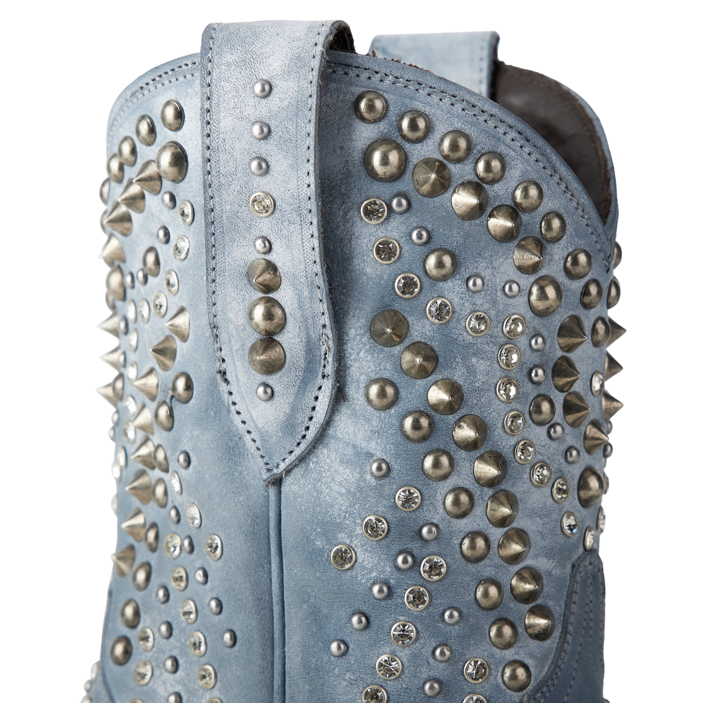Dolly Bootie - Washed Denim