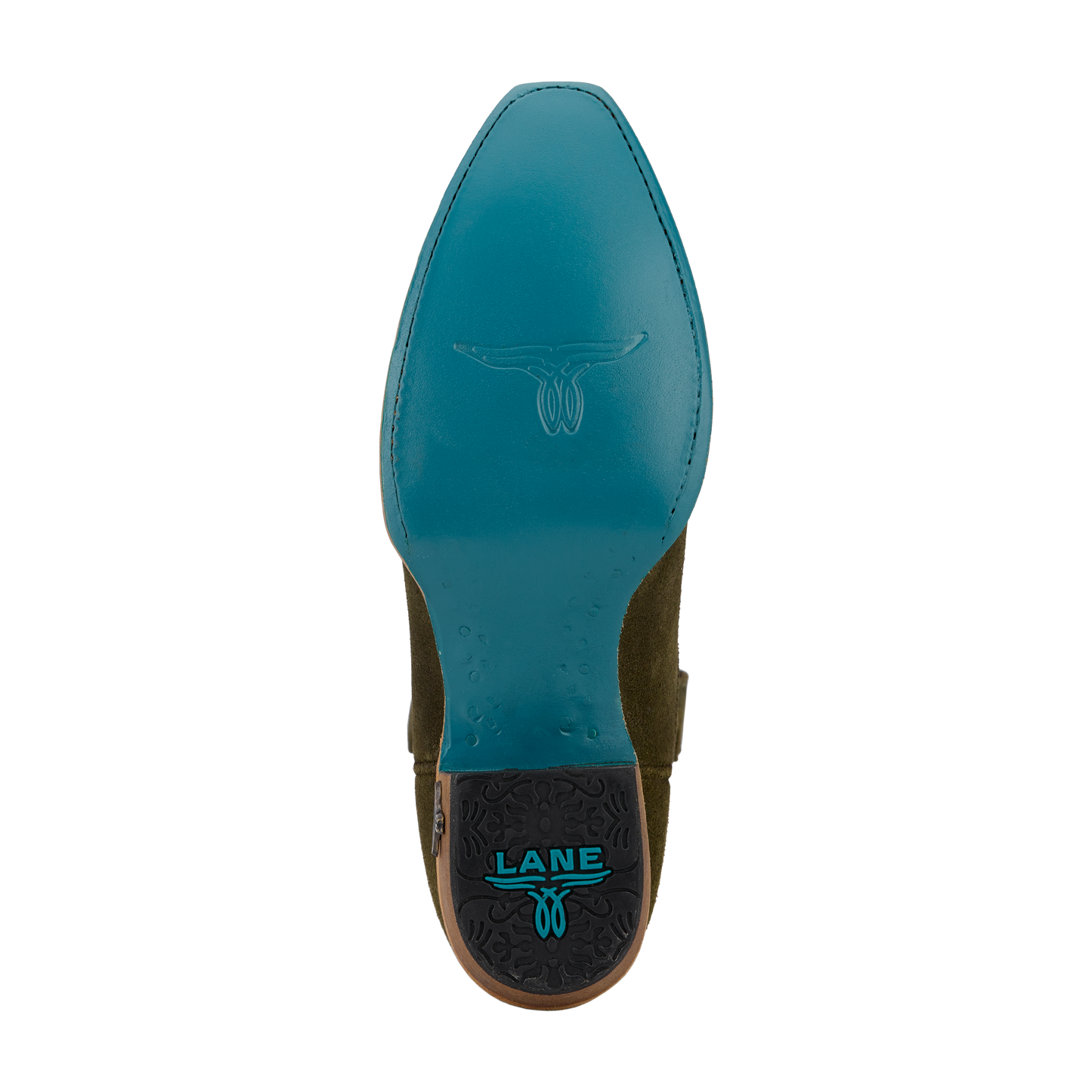 Sandaga Midi - Olive Suede
