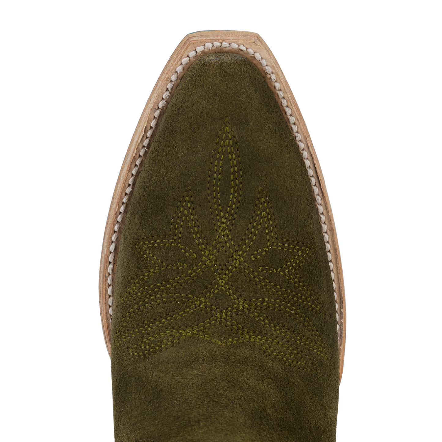 Sandaga Midi - Olive Suede