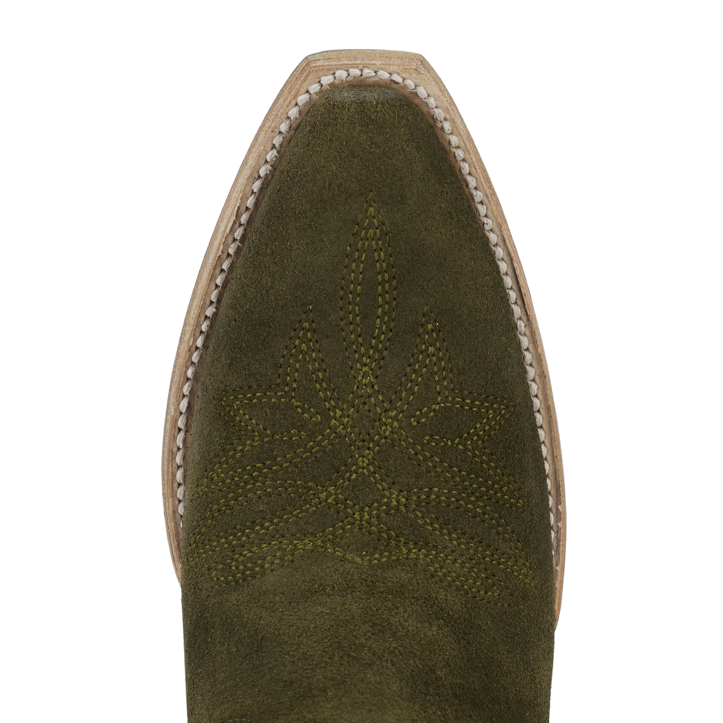 Sandaga Midi - Olive Suede