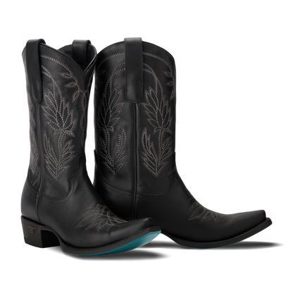 Sandaga Jet Black Cowboy Boots