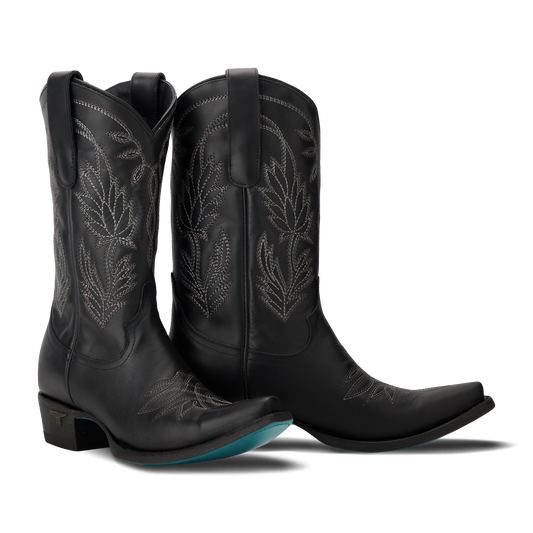 Sandaga Jet Black Cowboy Boots