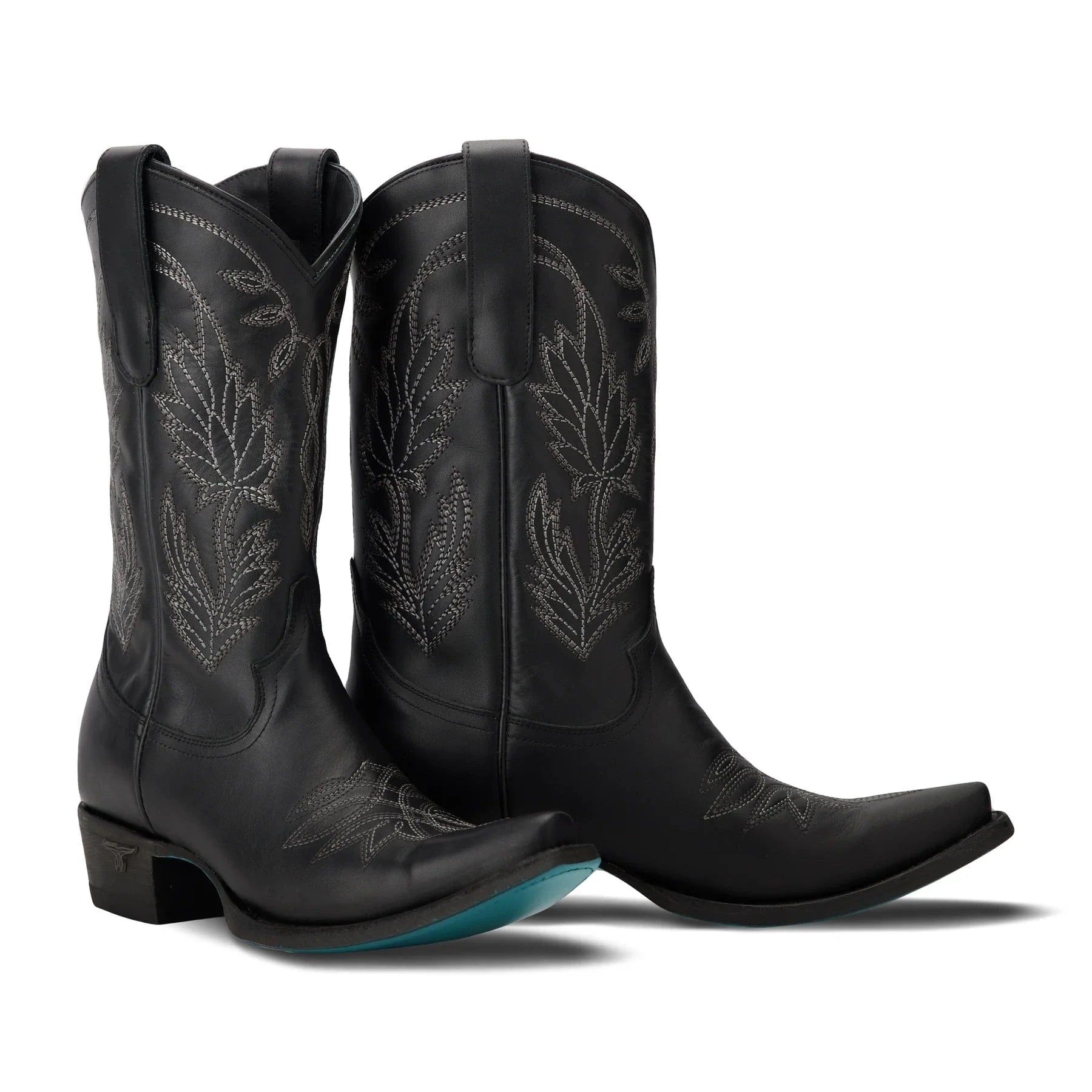 Sandaga Jet Black Cowboy Boots