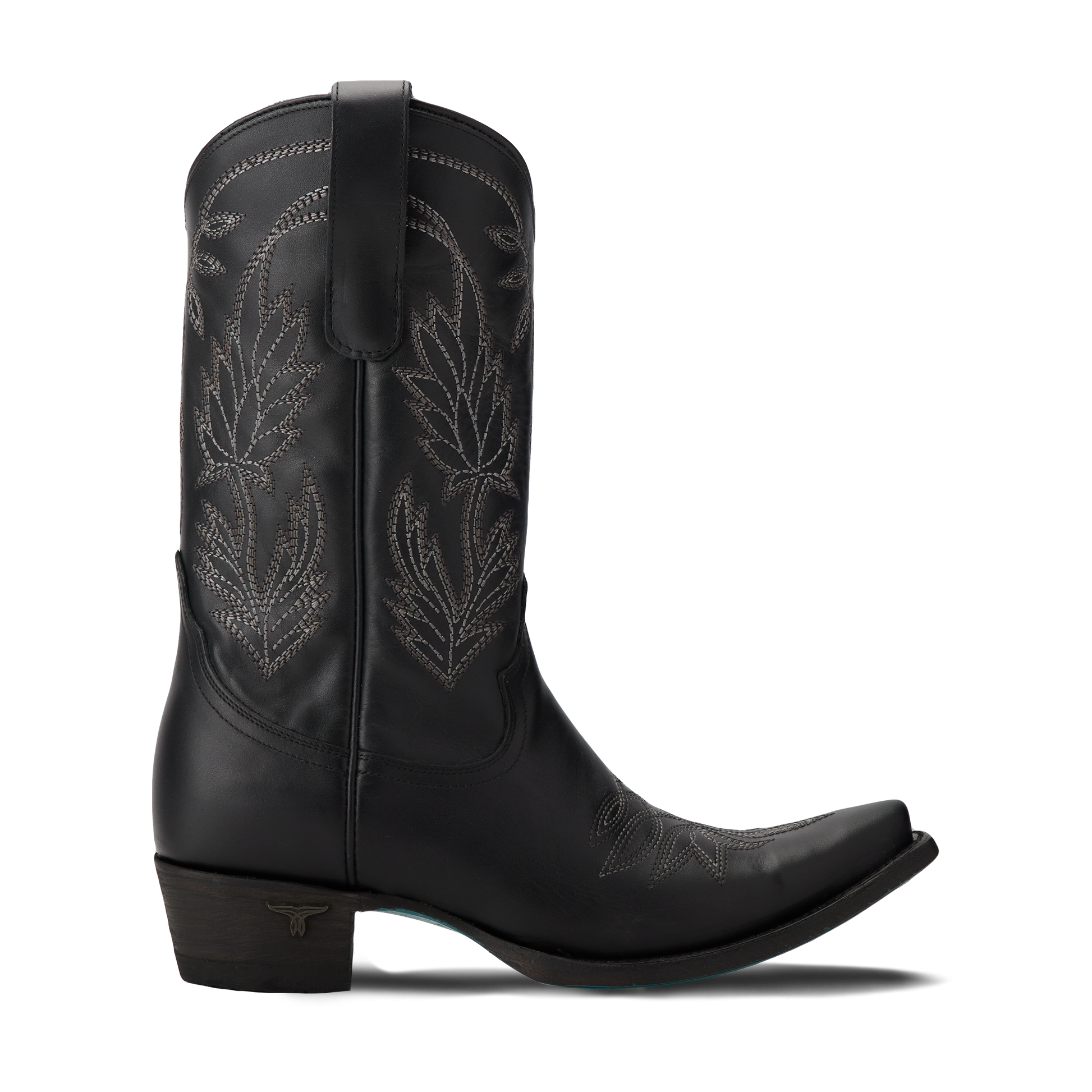 Black Sandaga Jet Black Cowboy Boot