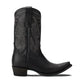 Black leather Sandaga cowboy boot for PS4