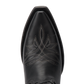 Sandaga Jet Black Cowboy Boot Toe