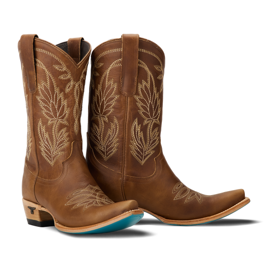 Brown Desert Clay Sandaga Cowboy Boots