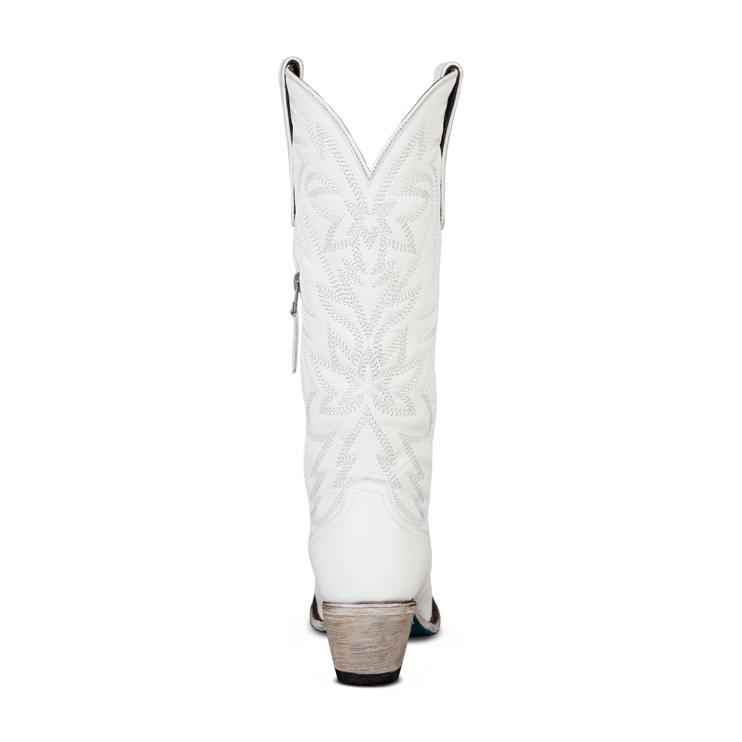 White SmokeShow cowboy boot