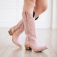 Blush Smokeshow cowboy boots