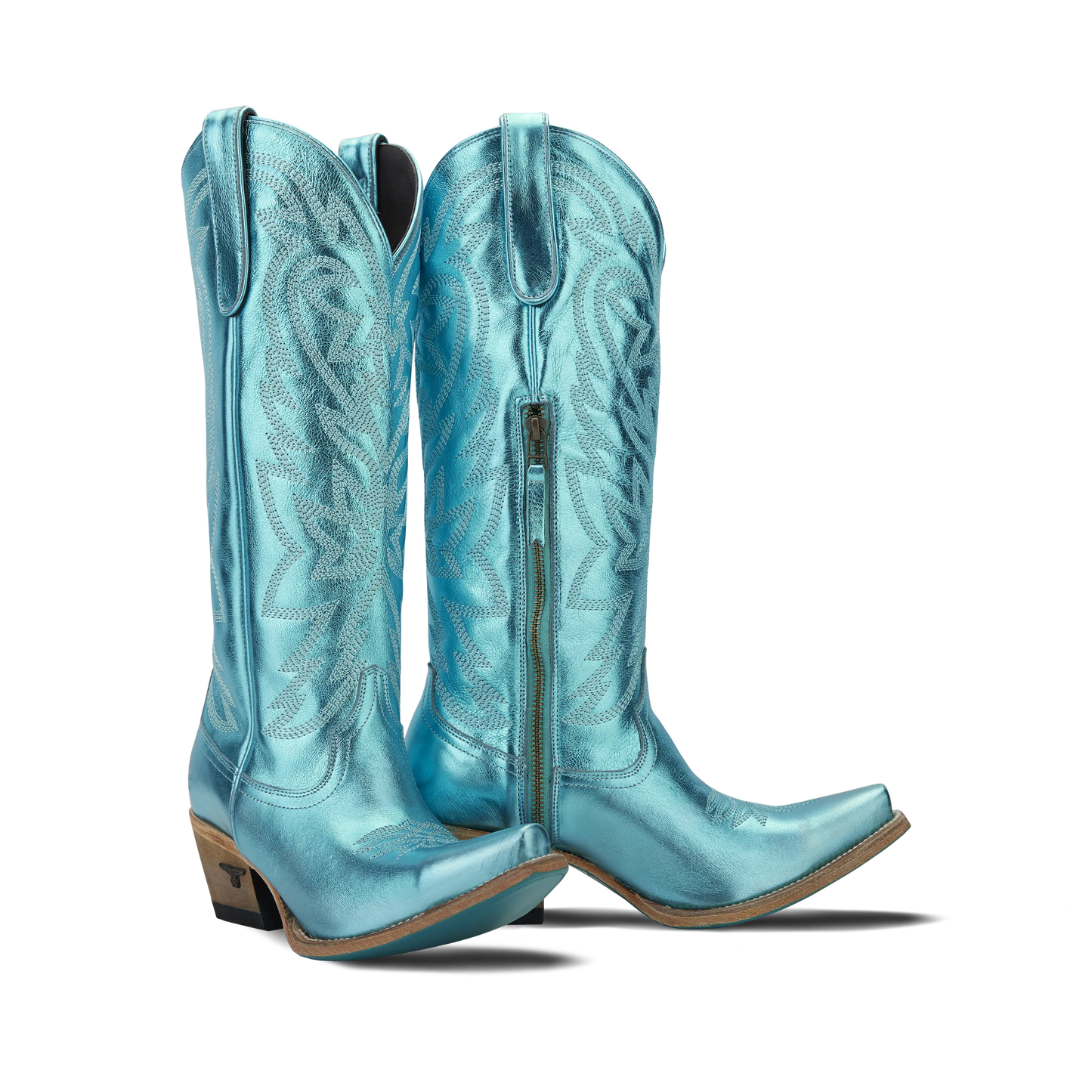 Smokeshow Boot - Turquoise Metallic